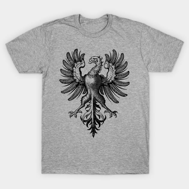 Vintage Coat of Arms Symbol Art T-Shirt by AltrusianGrace